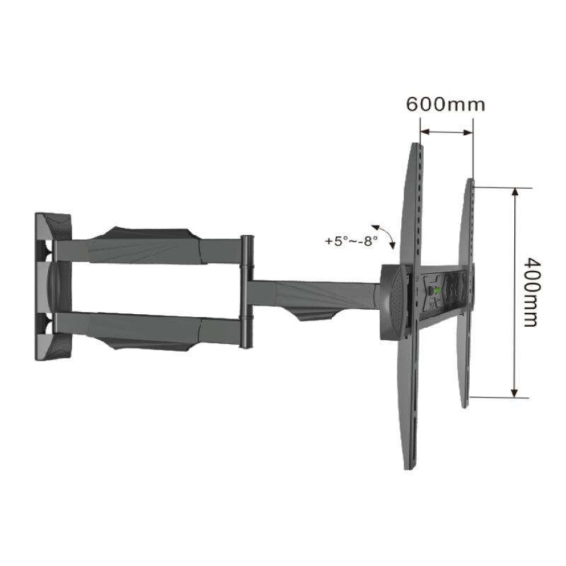 soporte de un brazo extra largo de 70 para tv